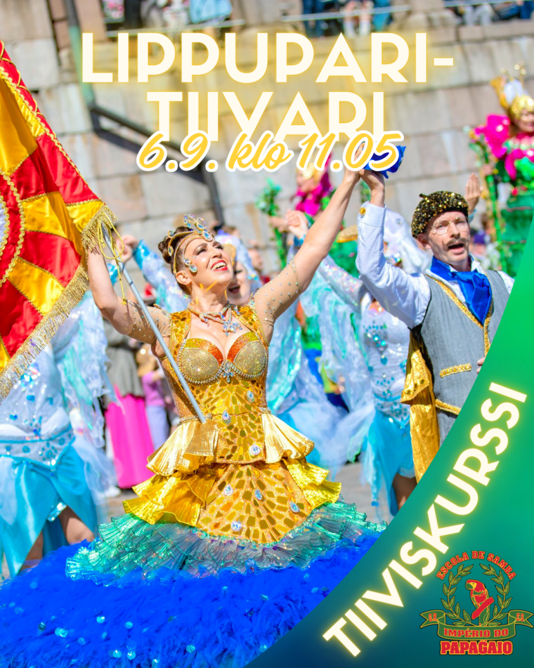 Papagaio Lippuparitiivari 2025 syksy